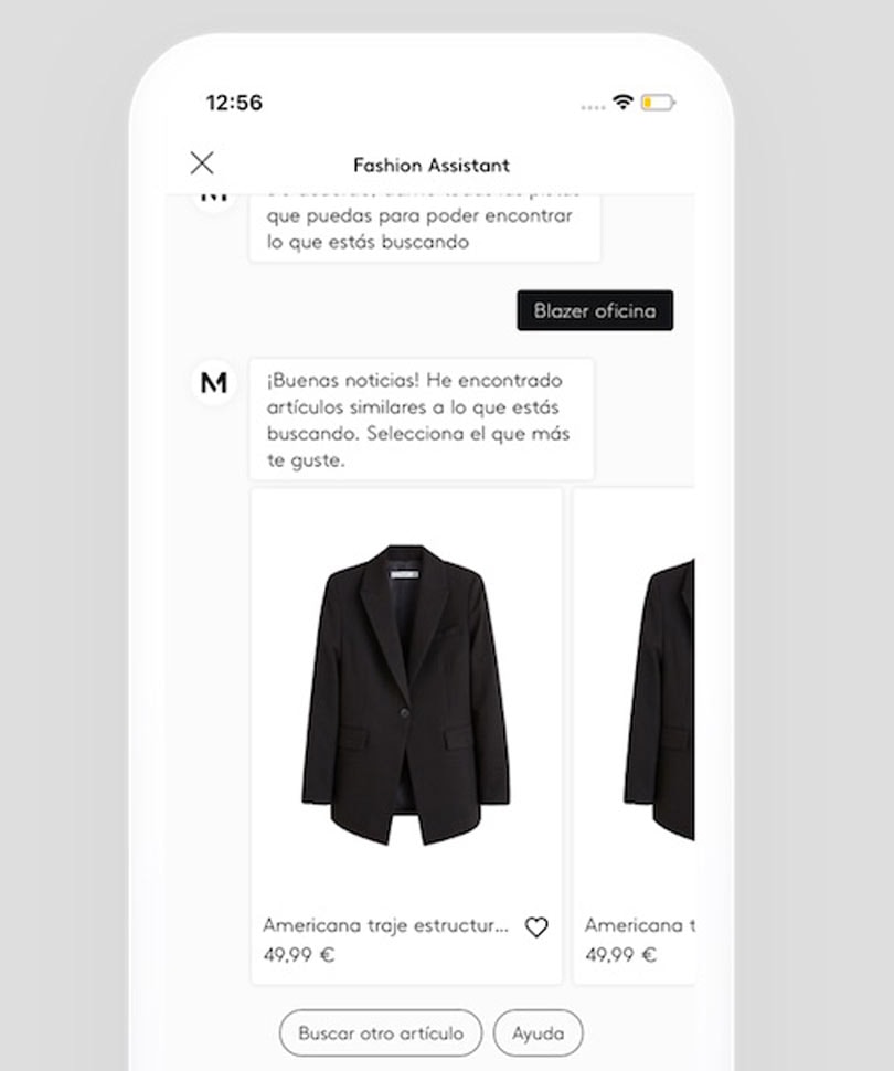 Mango lanza un chat bot con reconocimiento de imagen Mango lanza un chat bot con reconocimiento de imagen