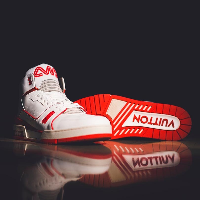 Virgil Abloh diseña sus primeras zapatillas para Louis Vuitton Virgil Abloh diseña sus primeras zapatillas para Louis Vuitton