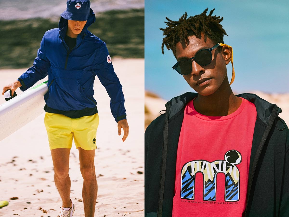 Mango y Mistral crean una colección conjunta inspirada en los 90 Mango y Mistral crean una colección conjunta inspirada en los 90
