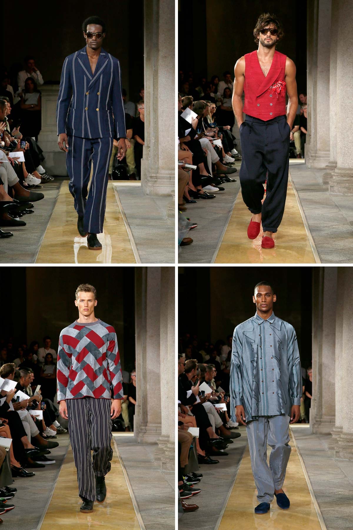 Armani se corona en Milán con sus colecciones “Emporio” y “Giorgio” Armani se corona en Milán con sus colecciones “Emporio” y “Giorgio”