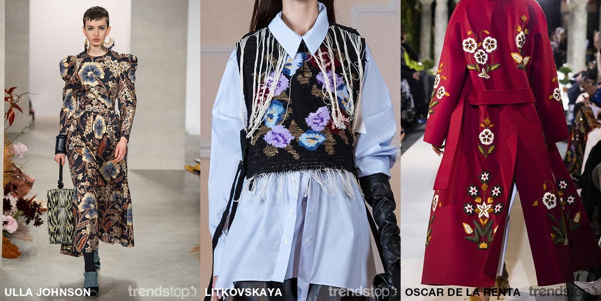 Estampados tendencia de moda femenina para la temporada Fall Winter 2019-20 Estampados tendencia de moda femenina para la temporada Fall Winter 2019-20