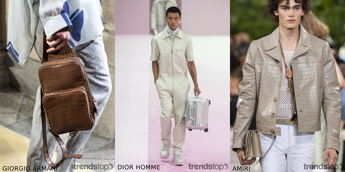 Tendencias de tejidos de la pasarela masculina para Primavera Verano 2020 Tendencias de tejidos de la pasarela masculina para Primavera Verano 2020