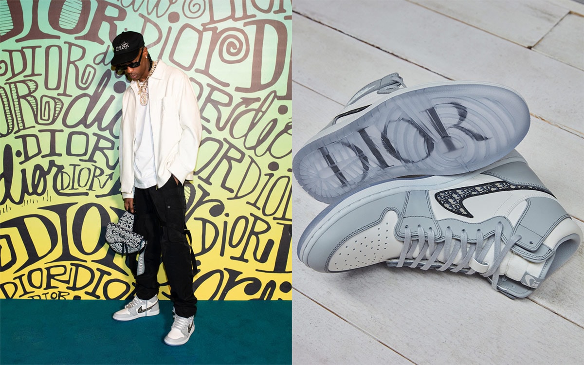Dior presenta su nueva colaboración con Nike Dior presenta su nueva colaboración con Nike