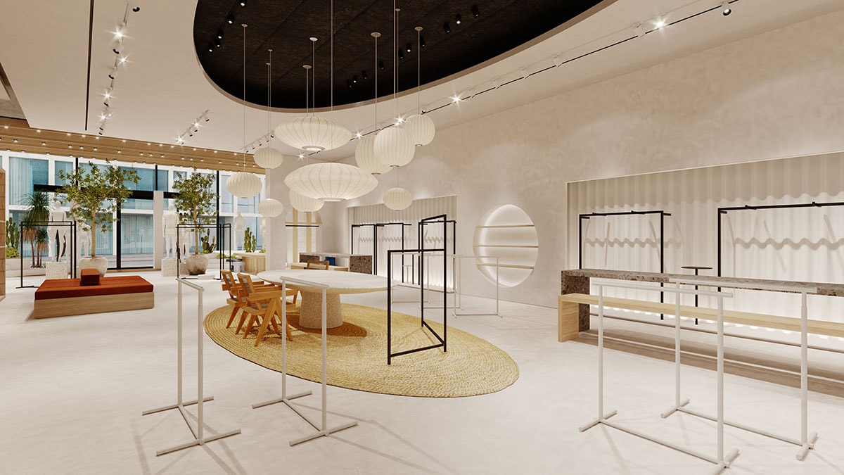 Mango estrena nuevo concepto de tienda: mediterránea, eficiente y más digital Mango estrena nuevo concepto de tienda: mediterránea, eficiente y más digital